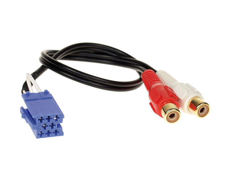 ACV, MiniISO til Phono AUX Adapter