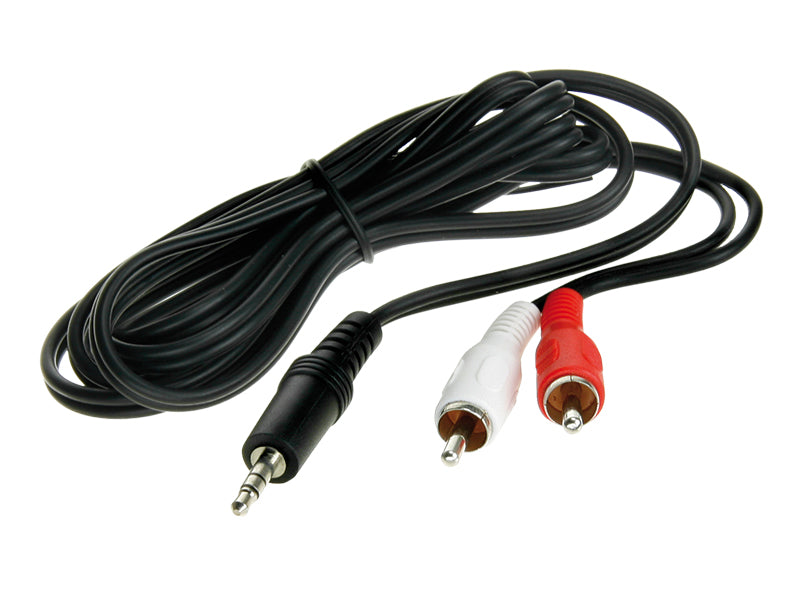 ACV, Adapterkabel 3,5mm Minjack Til Phono 1,5 Meter