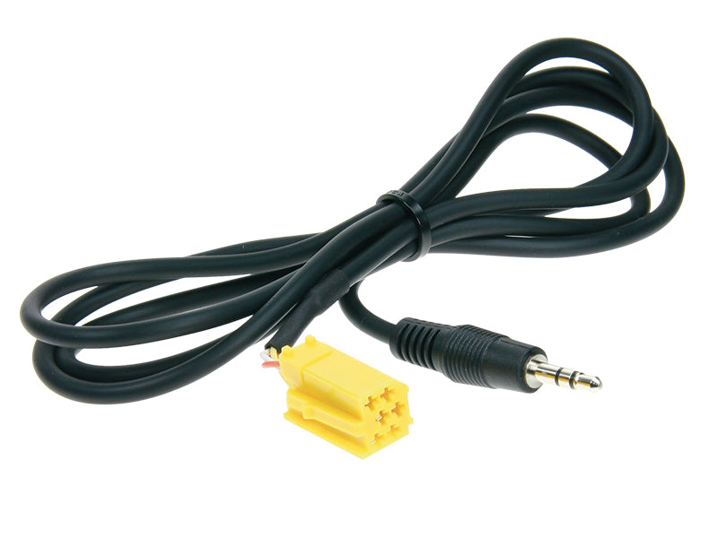 ACV, AUX Adapter Mini-iso->mini-jack 1,25 m.
