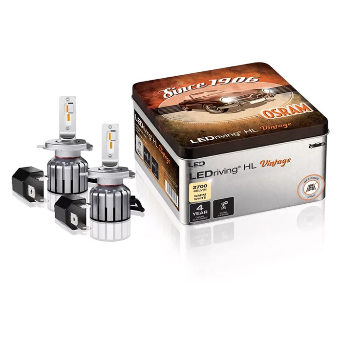 Osram, Ledriving HL Vintage H4/H19/R2 12V - Sæt