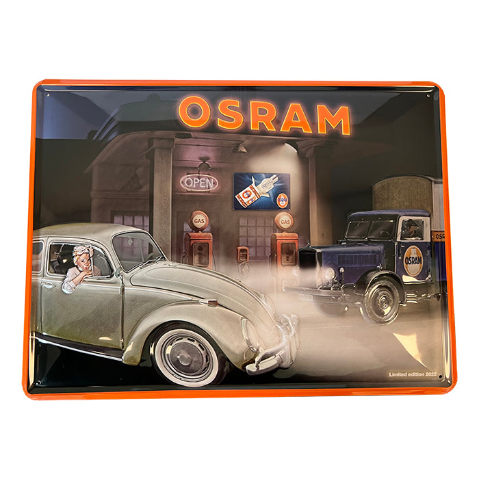 Osram, Vintage Metal Sign 2022 Edition