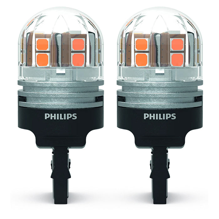 Philips, Ultinon Pro7000 LED W21/5W Gul 12V - Sæt