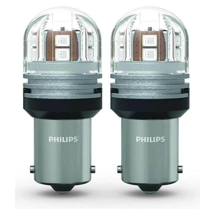 Philips, Ultinon Pro7000 LED P21W Rød 12V - Sæt