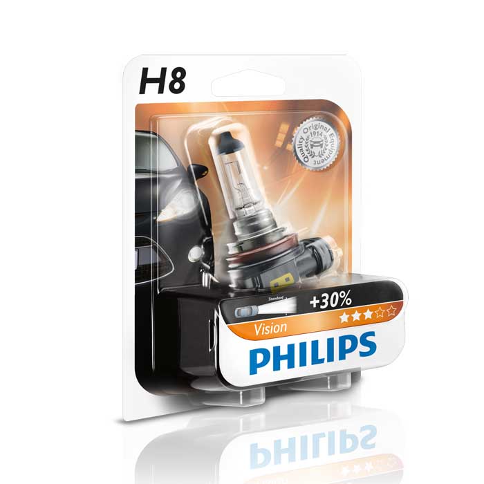 Philips, Vision H8 Halogenpære 12V 35W