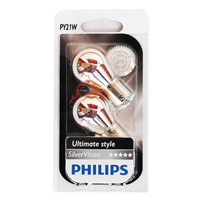 Philips, SilverVision Blinkpære - 2-pak