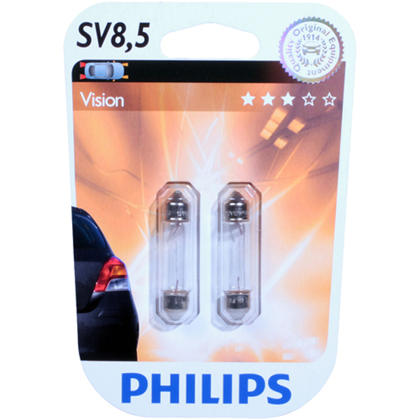 Philips, Pinol Pære 12V 10W T10,5x43