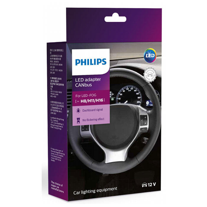 Philips, LED CANbus Adapter H8/H11/H16 (2 stk)