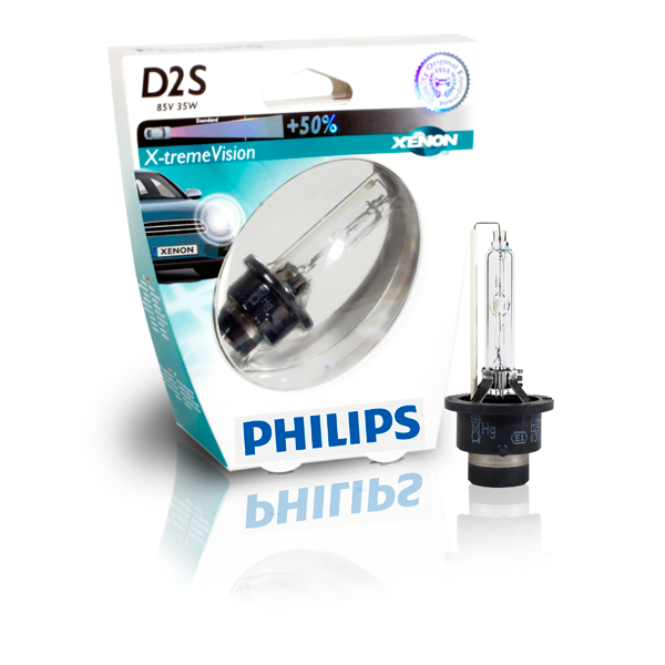 Philips, D2S X-treme Vision Xenon +50%