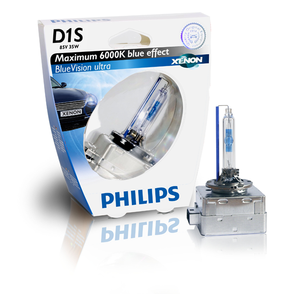 Philips, D1S WhiteVision Ultra Xenon Pære 85V 35W 6000K