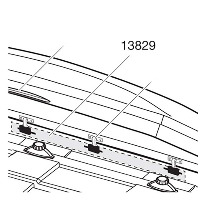 Thule, Indvendig Låseskinne Pacific 780