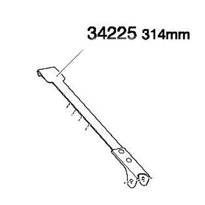 Thule, ClipOn Monteringsarm 314 mm