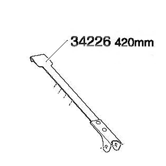 Thule, ClipOn Monteringsarm 420mm