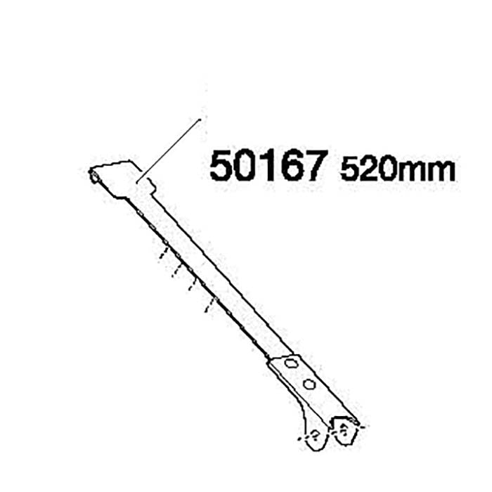 Thule, ClipOn Monteringsarm 520mm