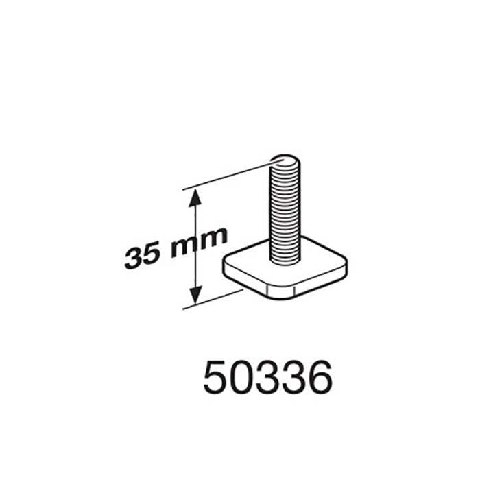 Thule, T-spor Skrue M6x35 - 50336