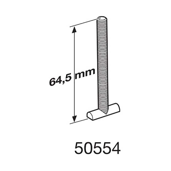 Thule, T-Skrue M6 x 64,5 mm