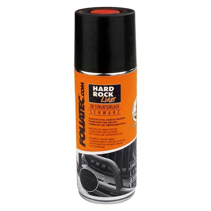 Foliatec, Hard Rock 2K Black Structure Paint 400ml