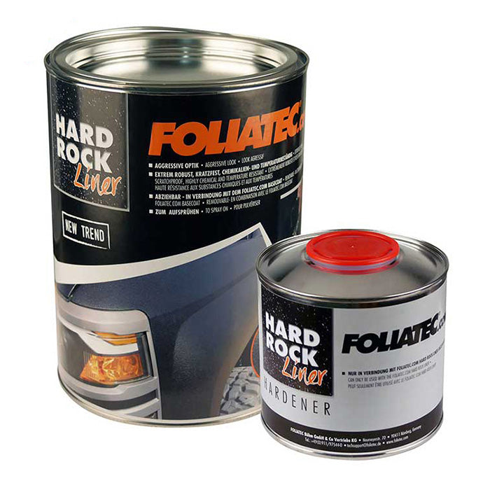 Foliatec, Satin-Sort 2K Strukturmaling, 2,5L