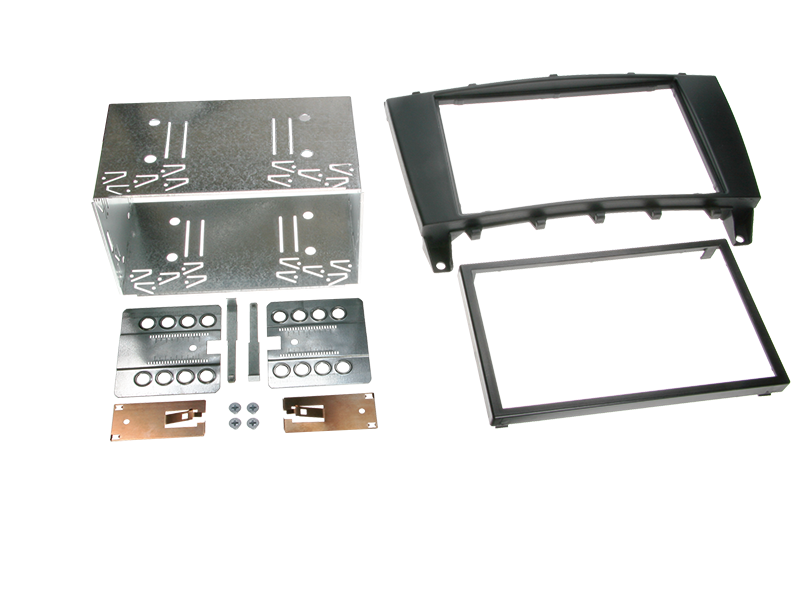 ACV, Mercedes C-Klasse W203 Sort Double-DIN Monteringssæt