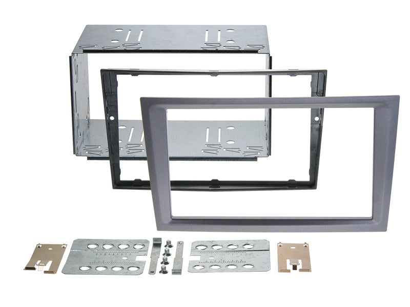 ACV, 2-DIN Kit Div. Opel Charcoal Metal