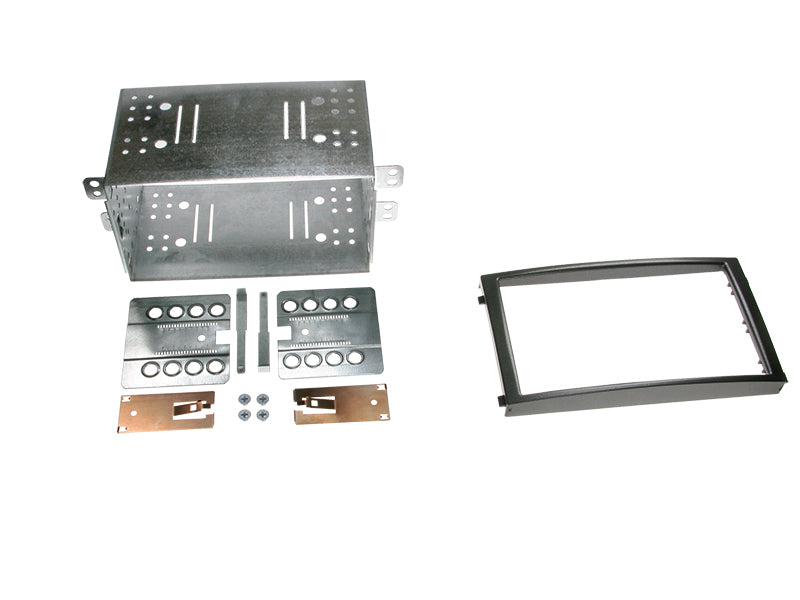 ACV, 2-DIN Kit Sort — Passer til Ssangyong Rexton II 2006- — Sæt
