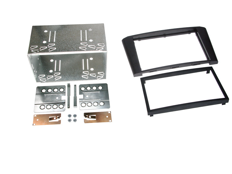 ACV, 2-DIN Sort Rubbert — Passer til Kit Avensis t25 2003-