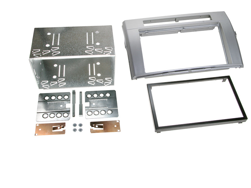 ACV, 2-DIN Kit Corolla Verso ->09 Sølv