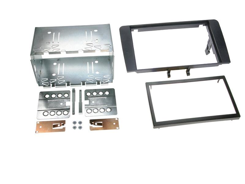 ACV, 2-DIN Kit /07-> Sort Rubbert — Passer til Audi A3 2003-