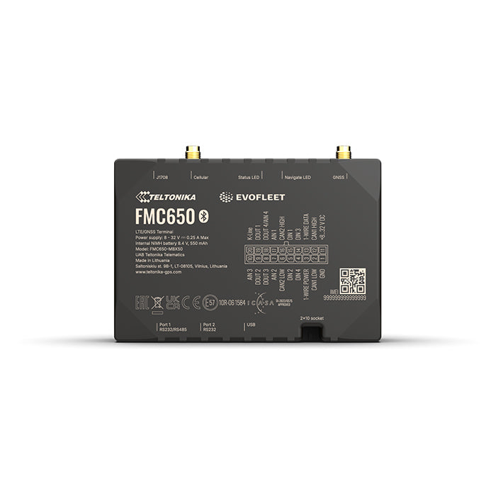 EvoFleet EVO650 Lastbil 4G GPS Tachograf