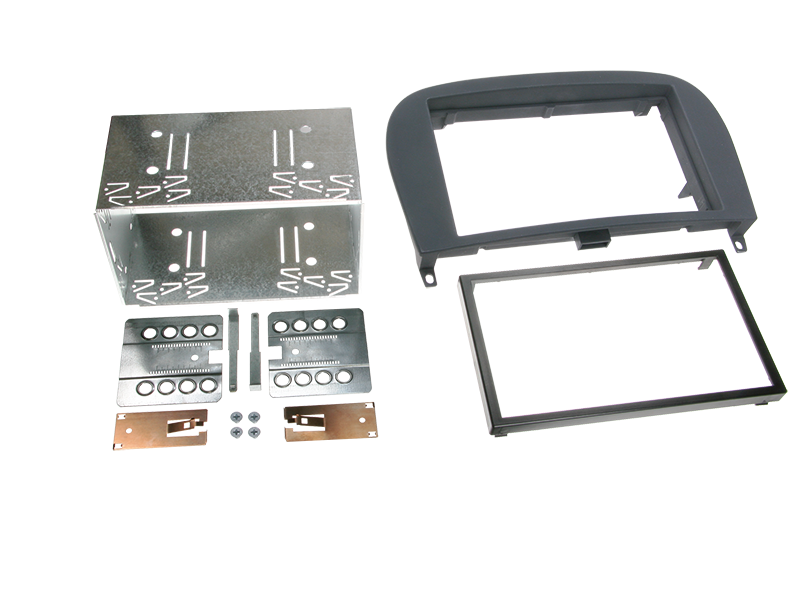 ACV, Mercedes SL-R230 2-DIN Monteringssæt, Sort (2001-2006)