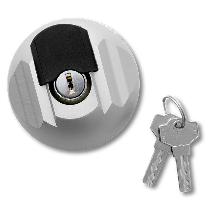 Disec, 75 Varevognslås - Nøgleåbning - Sølv - 1 Stk.