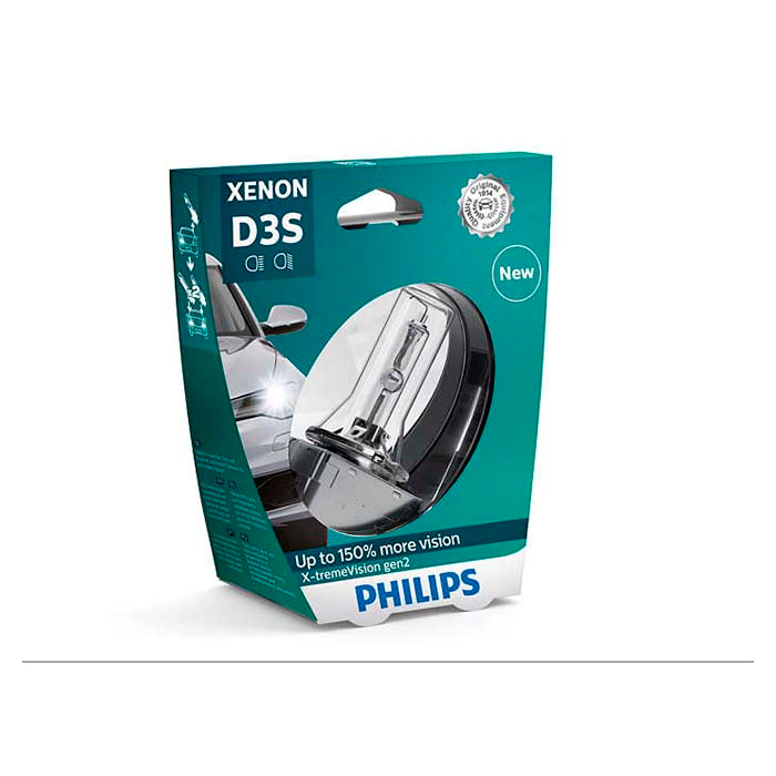 Philips, D3S X-treme Vision Xenon Gen2 50% Mere Lys