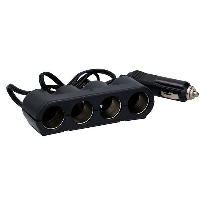 Allride, Cigartænderfordeler, Max 5A, 12V-24V/ 4 Udtag