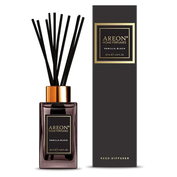 Areon, Vanilla Black Luksus Duftpinde, 85ml