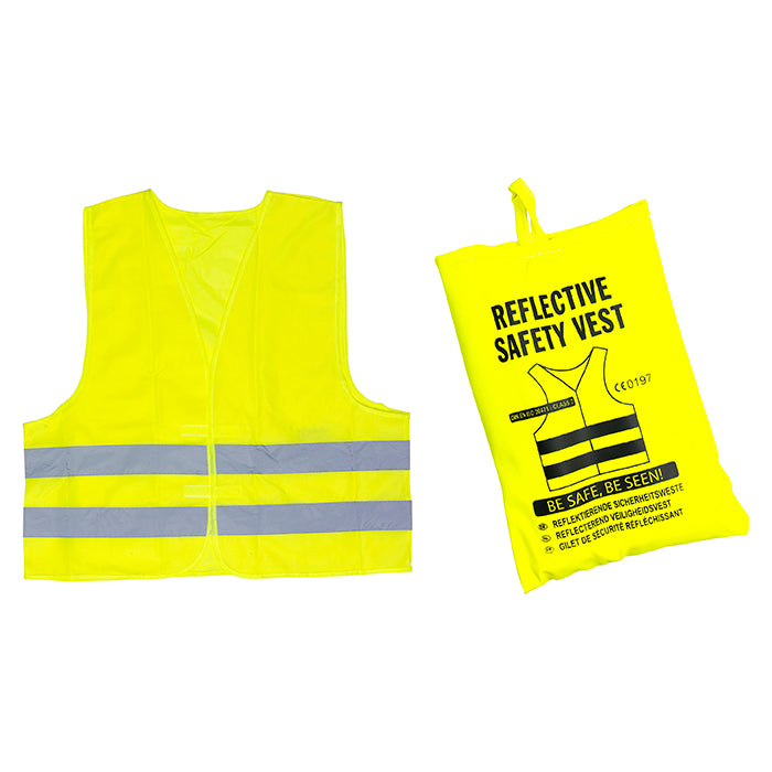 Allride, Sos Support, Sikkerhedsvest Gul, Reflekterende,