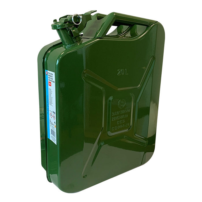 AllRide, 20L Retro Metal Jerry Can - TÜV Approved