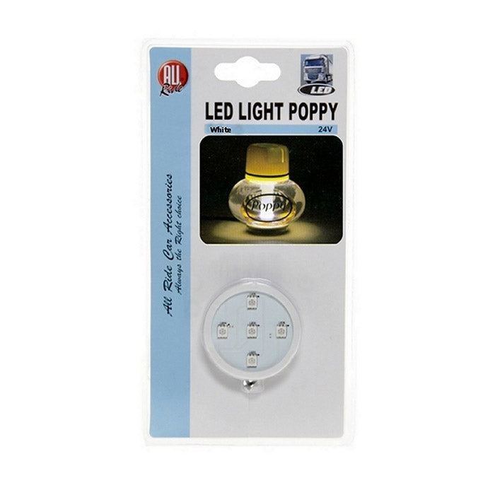 Poppy, Hvid LED Luftfrisker Lys 24V