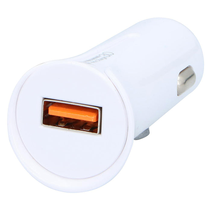 Allride, USB Udtag Til Cigarettænder - Fast Charge