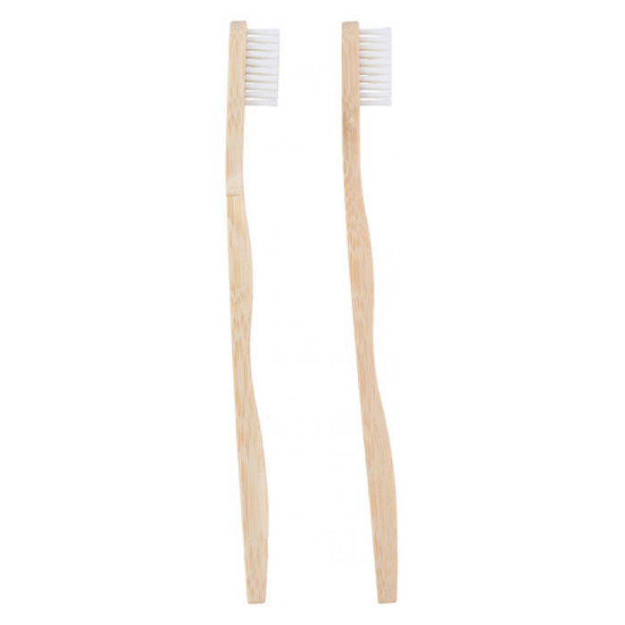 Edco, Eco-Friendly Bamboo Toothbrushes, Pack of 2