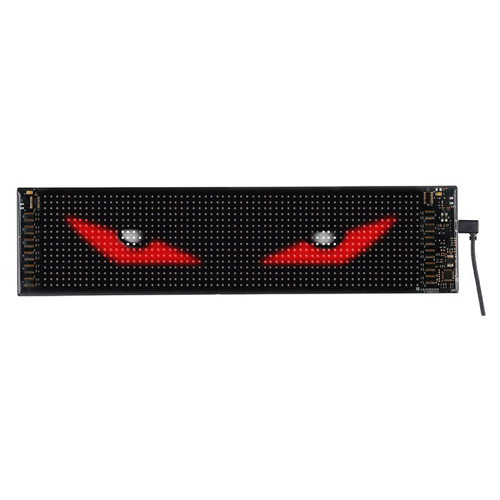 Allride, LED-panel Devil Eyes M 37,2 X 9,2 cm., m. App