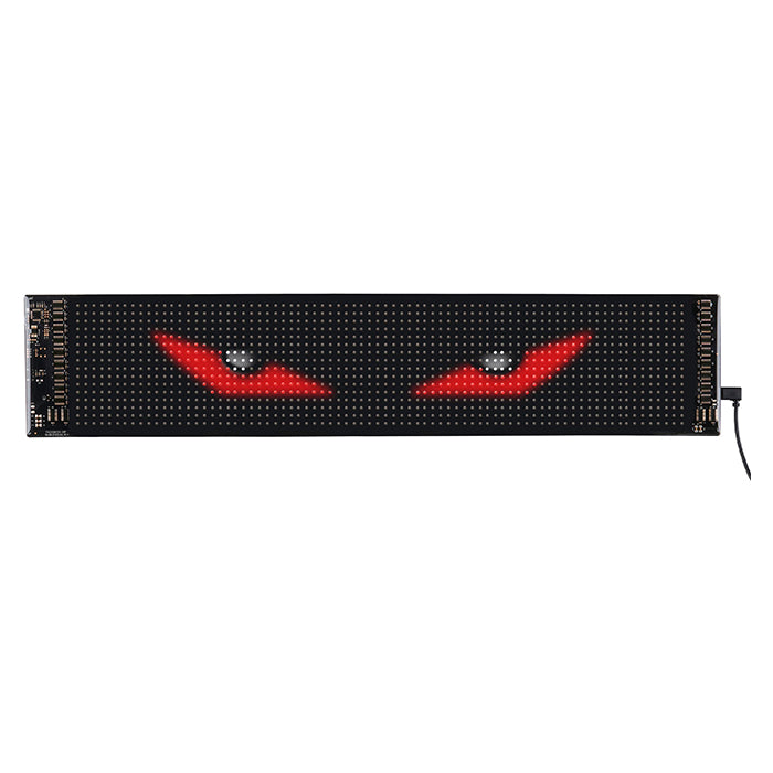 Allride, LED-panel Devil Eyes L 59 X 12 cm., m. App