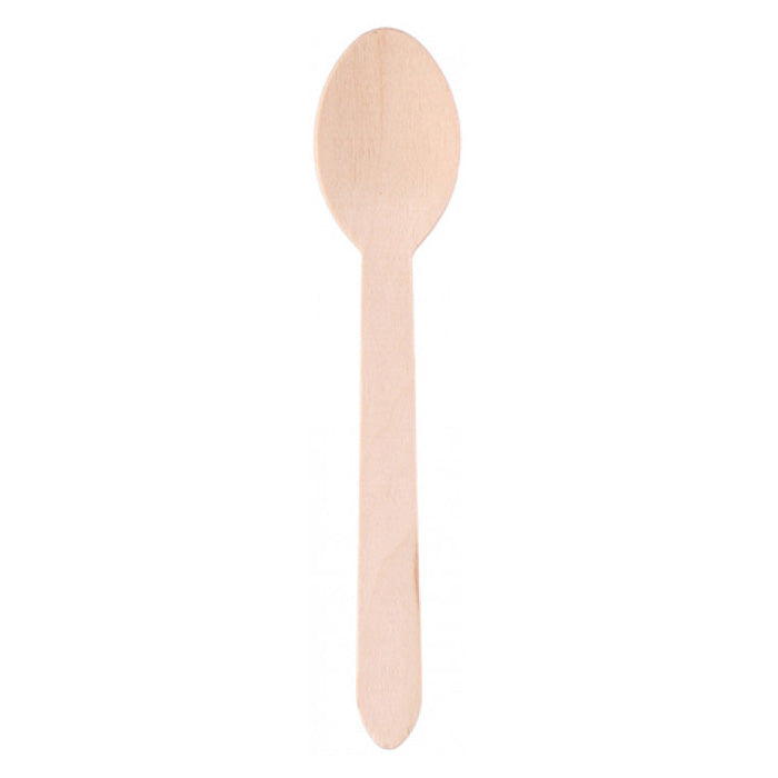 Edco, Eco-Friendly Wooden Spoons, Pack of 50