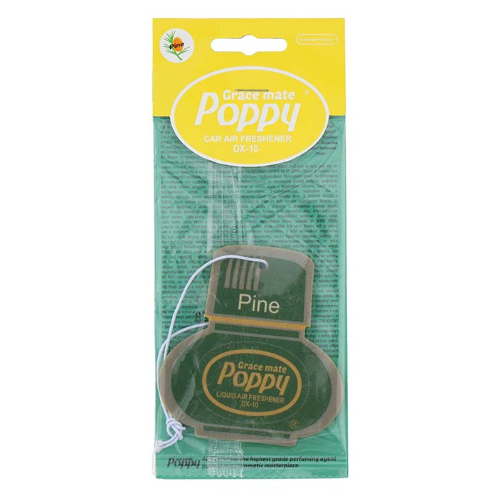 Poppy, Pine Fresh Bil Duftkort