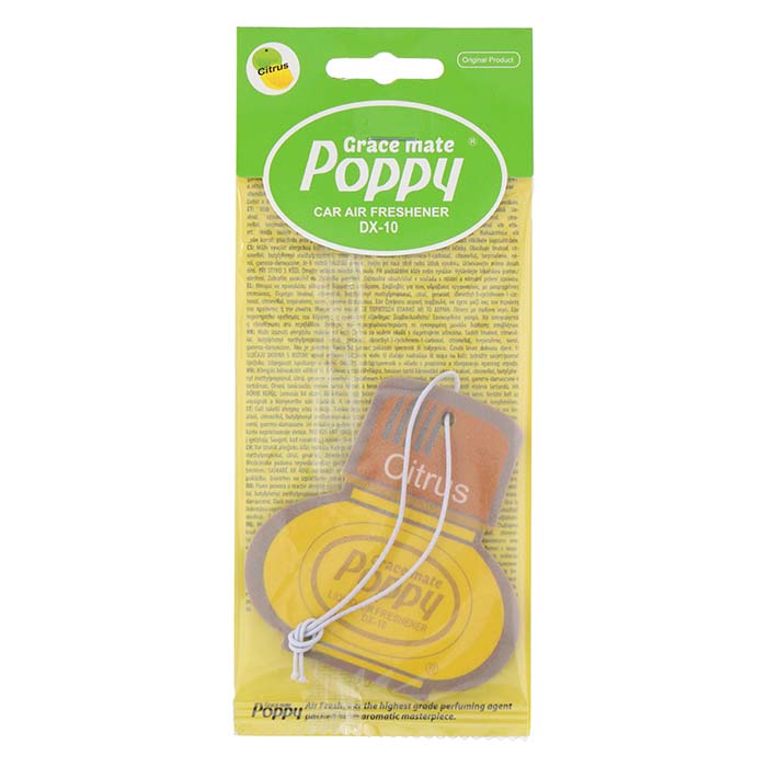 Poppy, Citrus Breeze Bil Duftkort