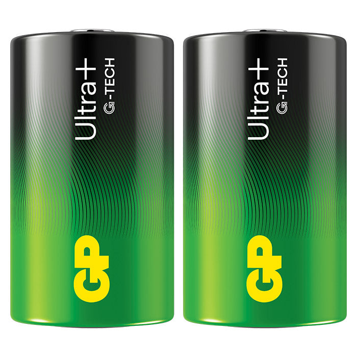 GP Batteri, Ultra Plus Alkaline D-2 Pak