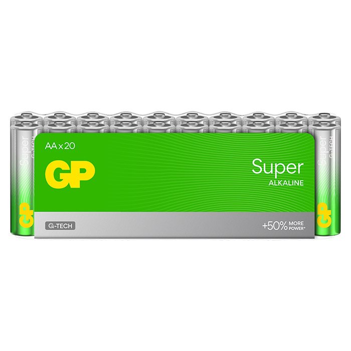 GP Batteries, GP Super Alkaline Aa-batteri 15A/LR6 20-pak