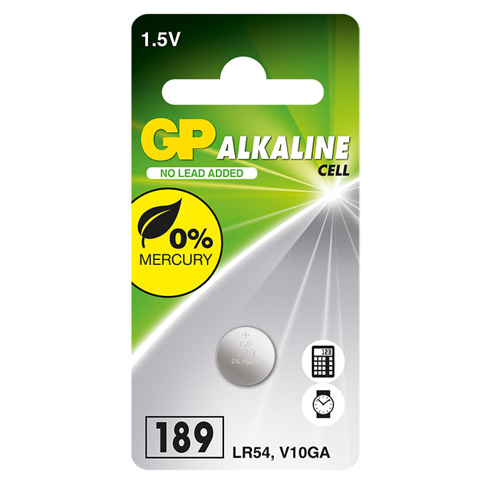 GP Batteries, Gp lr54/lr1130 Batteri Stk.