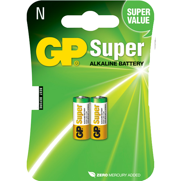 GP Batteri, LR1 1,5V Dobbelt Pakke