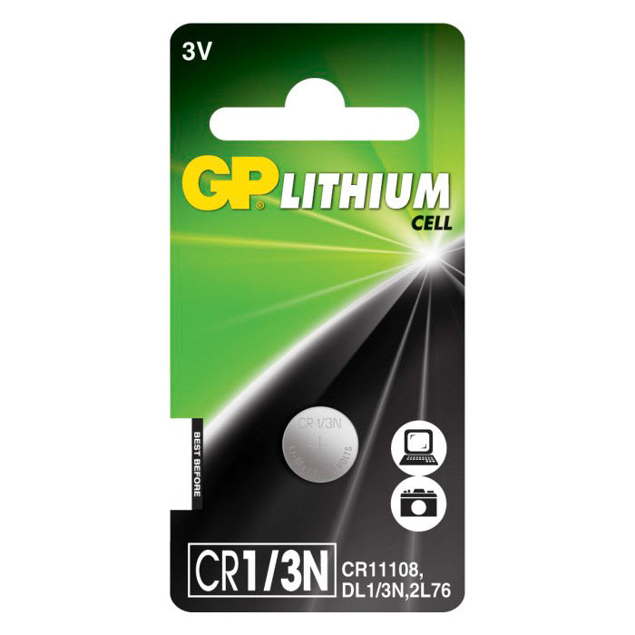 GP Batteri, CR1/3N 3V Lithium - Enkelt Pakke