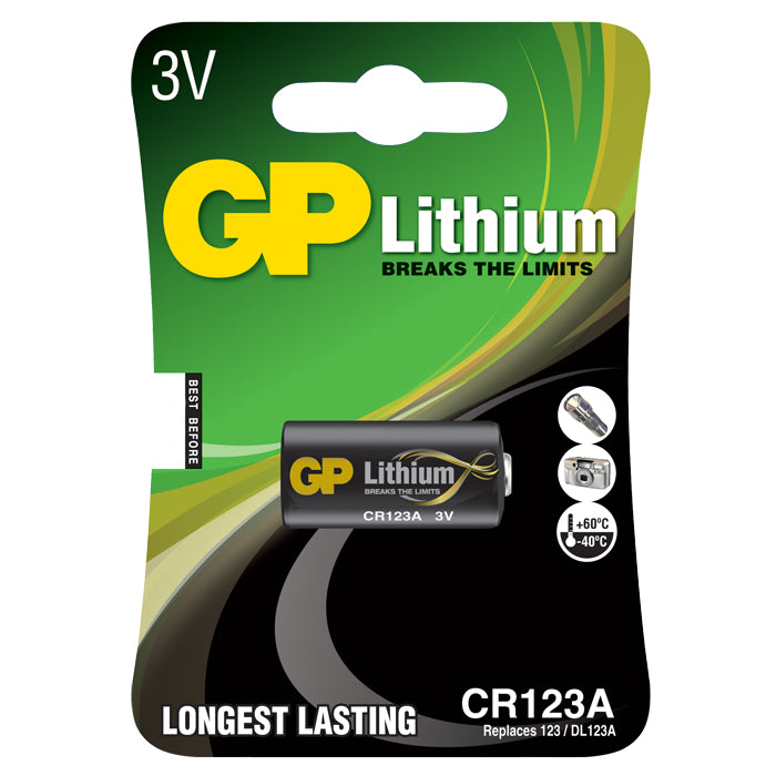 GP Batteries, Gp 123 a Batteri Stk.