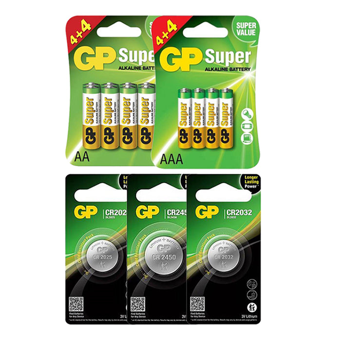 GP Batteri, Super Power Pack - 60 stk.